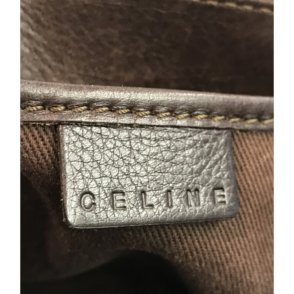 Celine Boogie Bag rolled handles stitching Brown - Picture 4 of 6